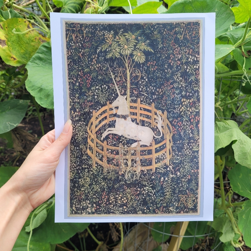 Unicorn Tapestry Art Print